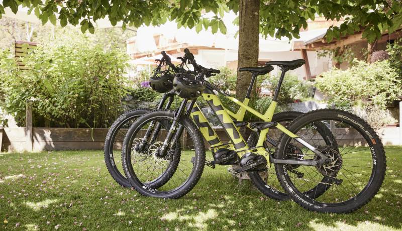 VTT électrique: A vélo dans le Karwendel - Der Brandstetterhof